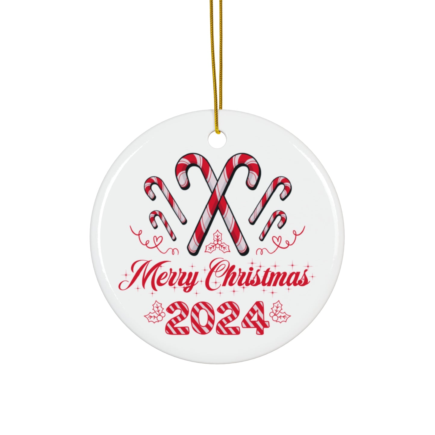 Ceramic Ornament - Christmas Candies