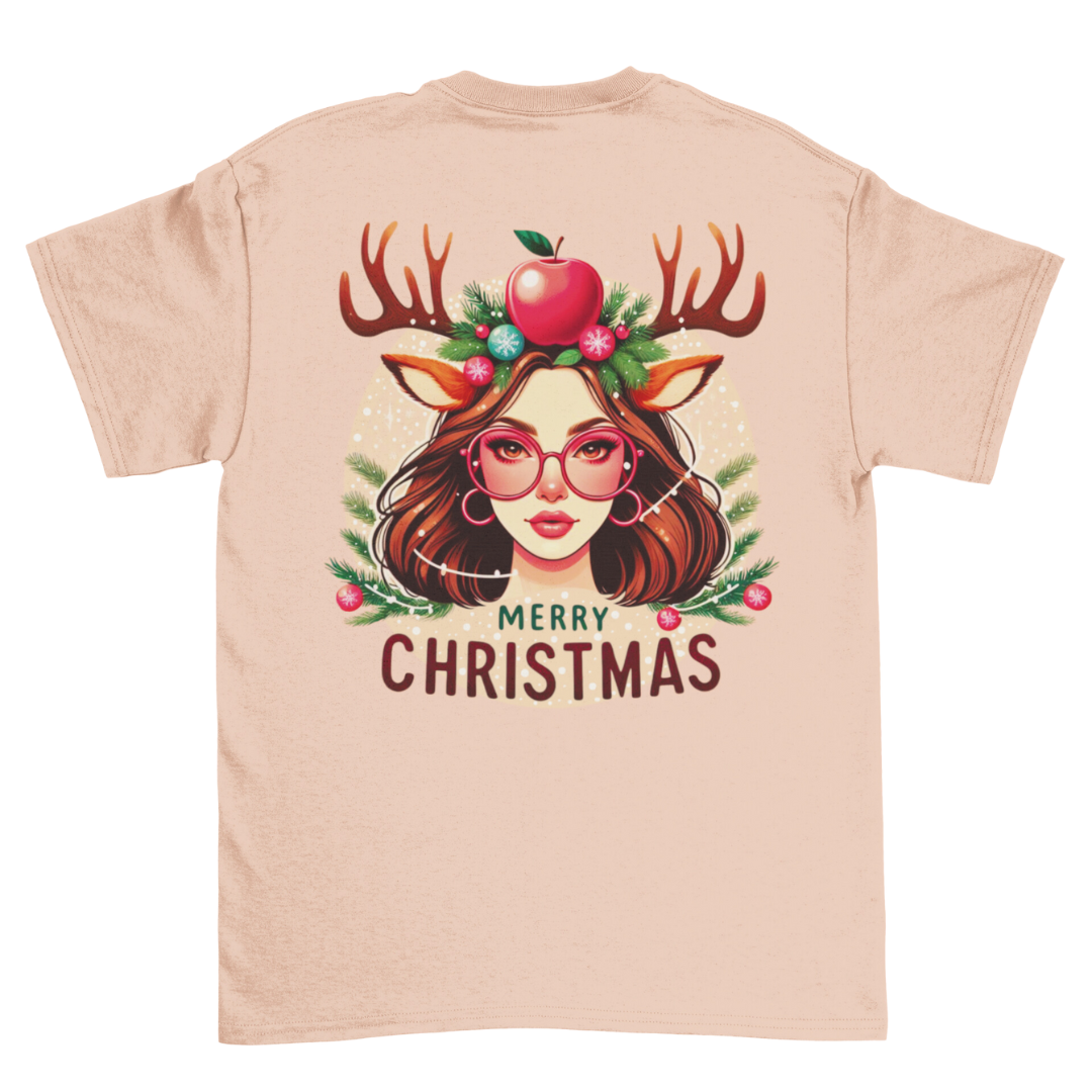 Unisex Short Sleeve T-Shirt - Christmas with a wild twist