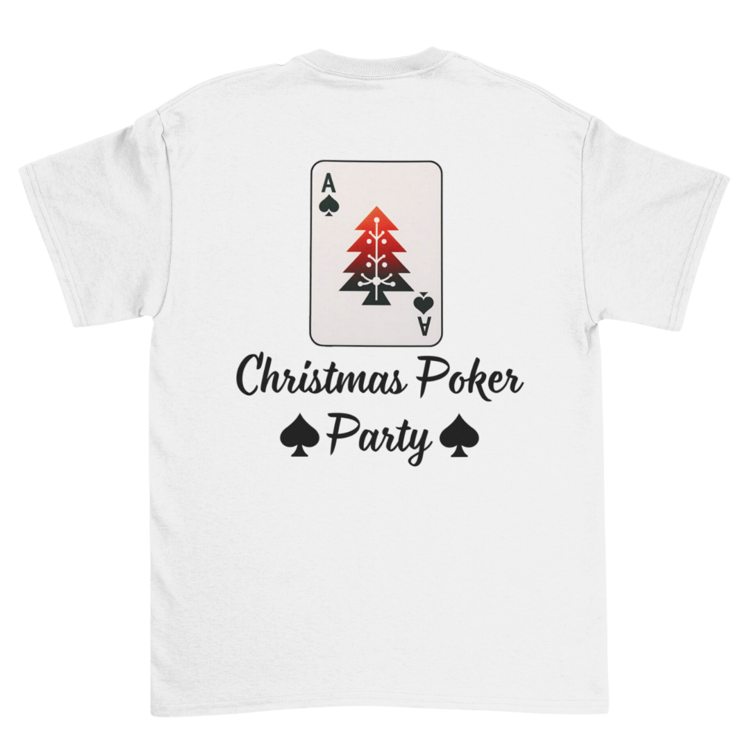 Unisex Short Sleeve T-Shirt - Christmas Poker Party