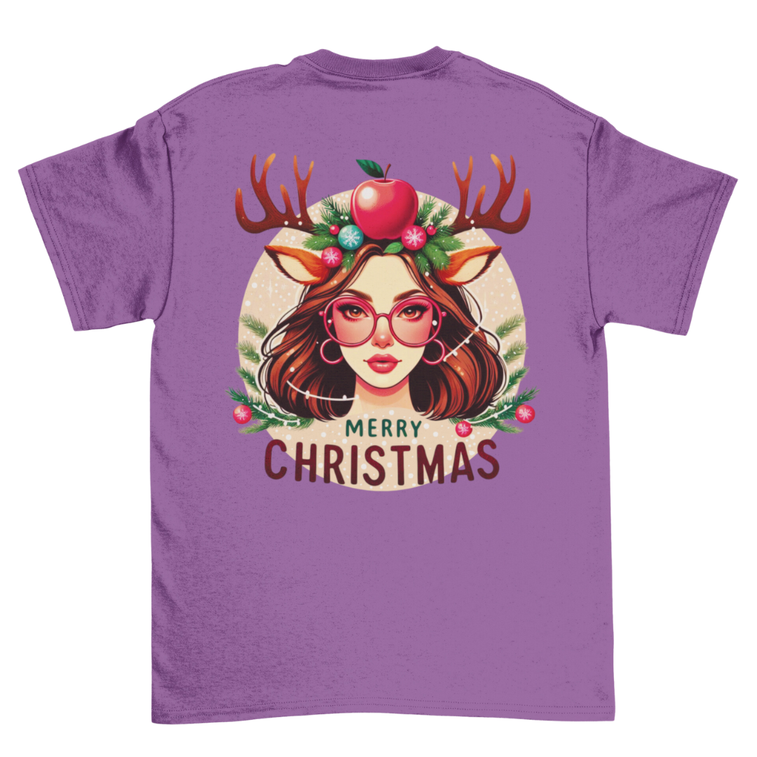 Unisex Short Sleeve T-Shirt - Christmas with a wild twist