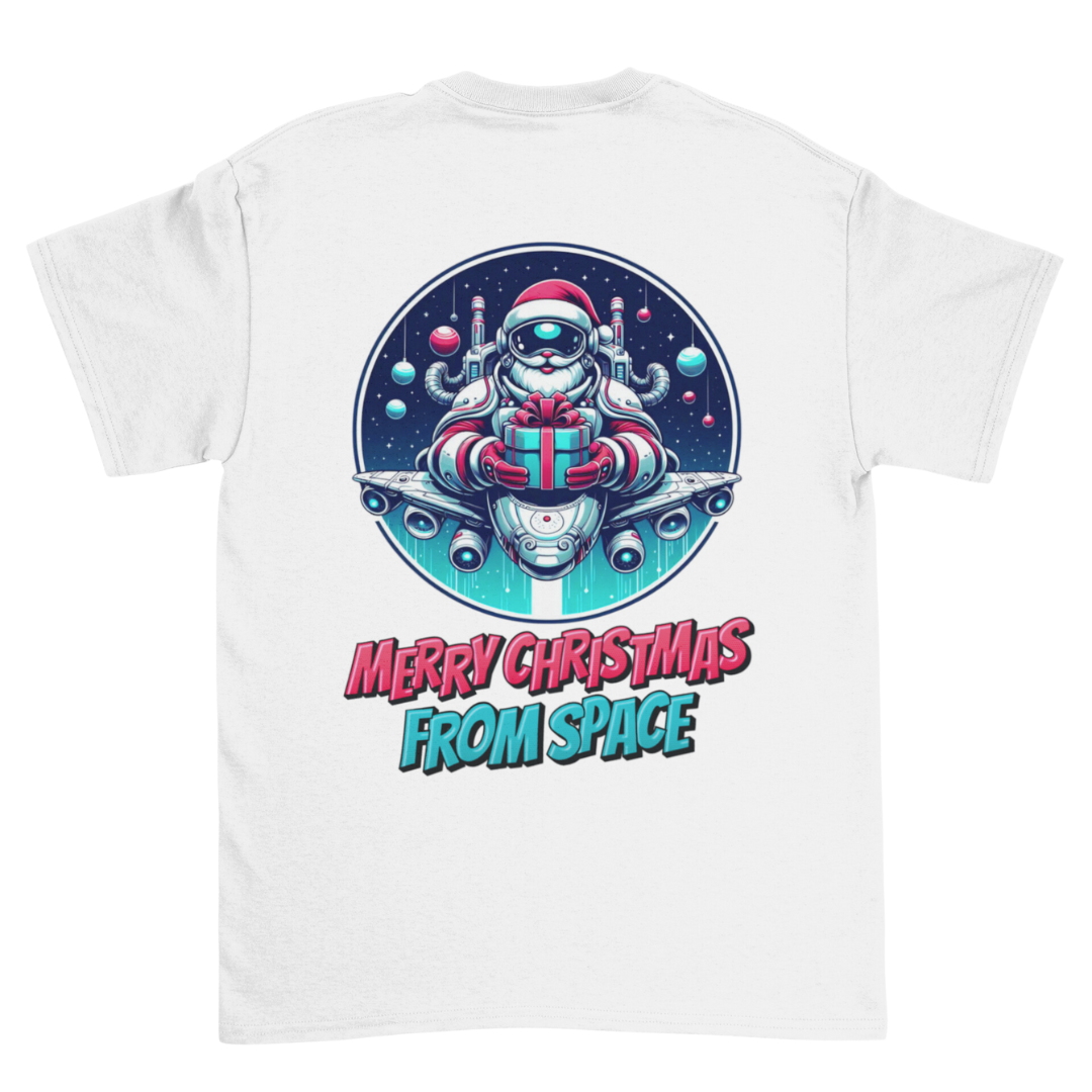 Unisex Short Sleeve T-Shirt - Christmas in Space