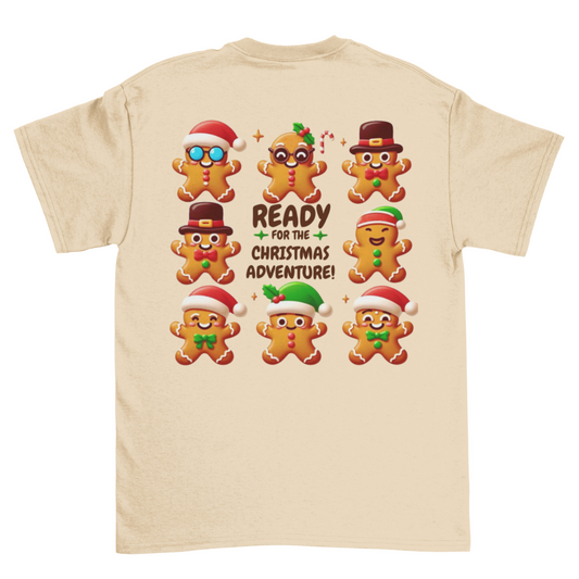 Unisex Short Sleeve T-Shirt - Gingerbread Friends