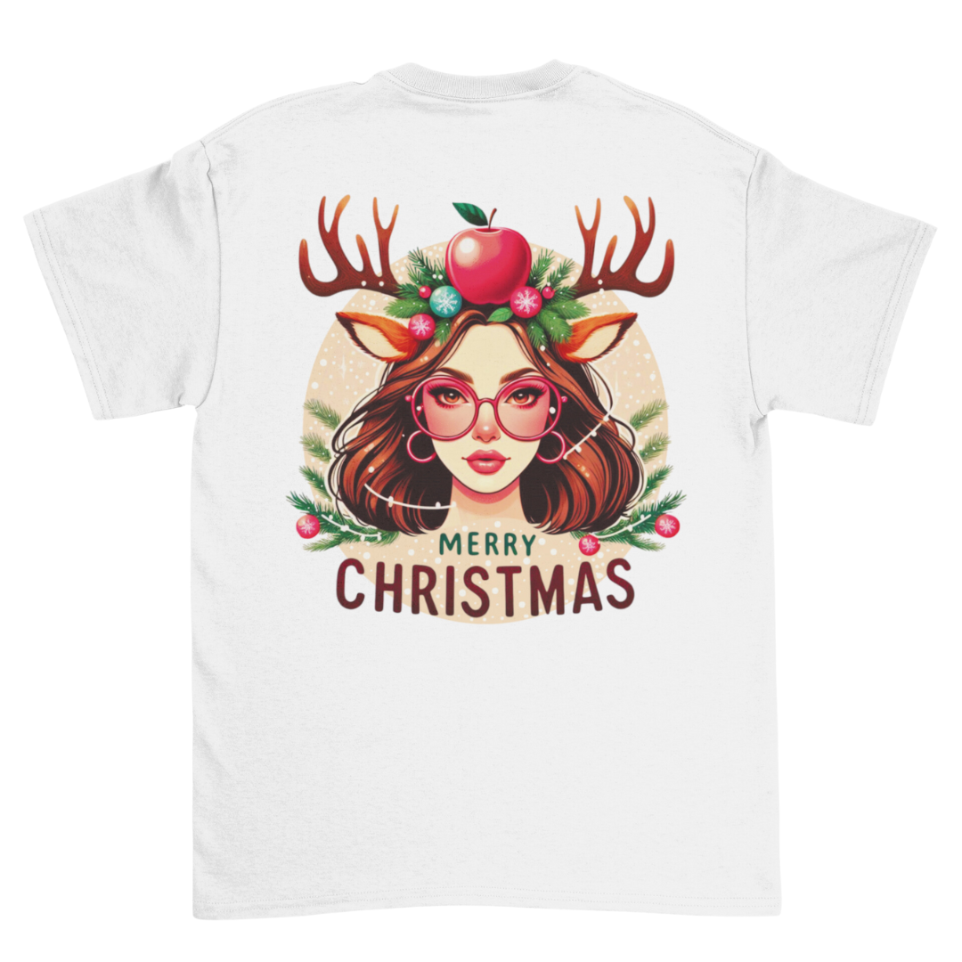 Unisex Short Sleeve T-Shirt - Christmas with a wild twist