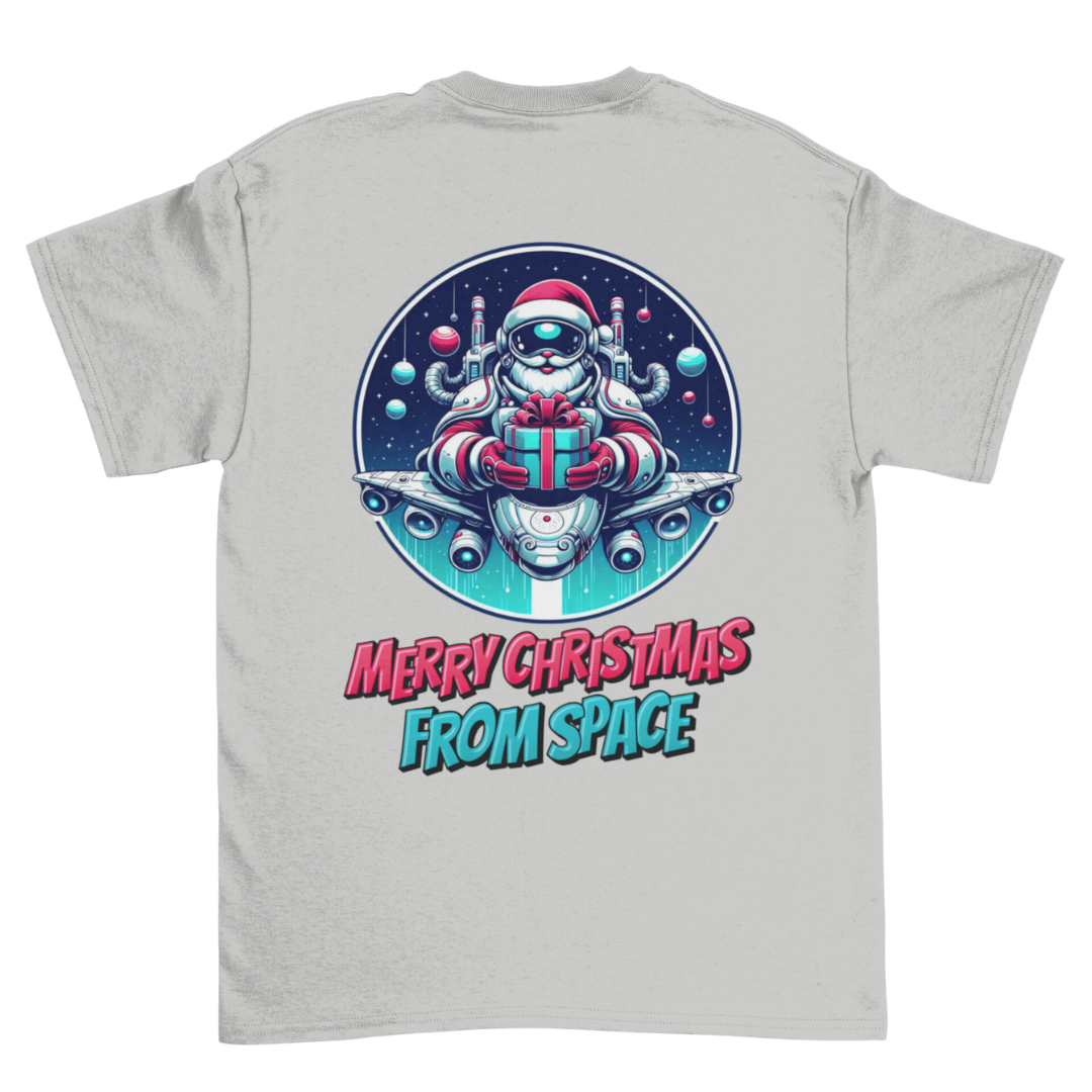 Unisex Short Sleeve T-Shirt - Christmas in Space