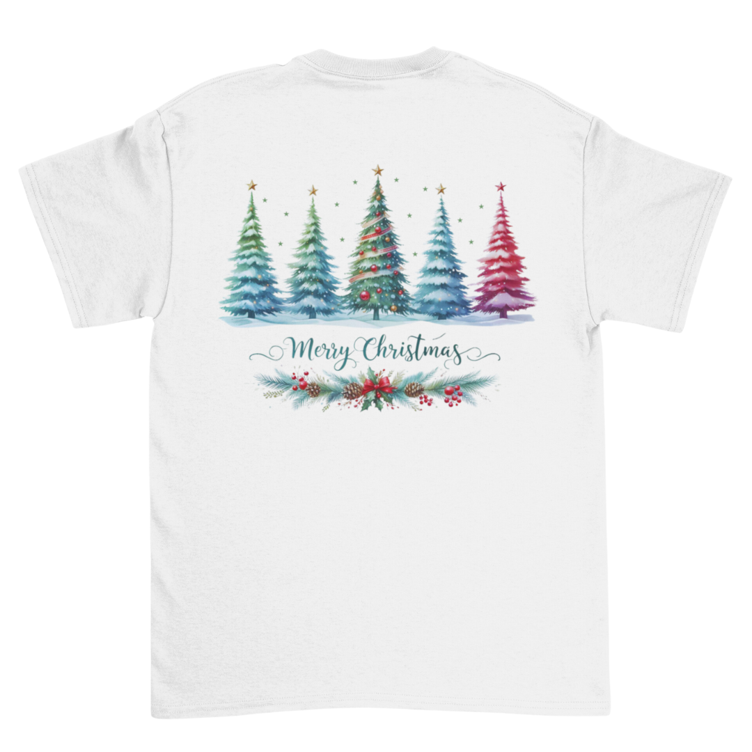 Unisex Short Sleeve T-Shirt - Christmas Forest