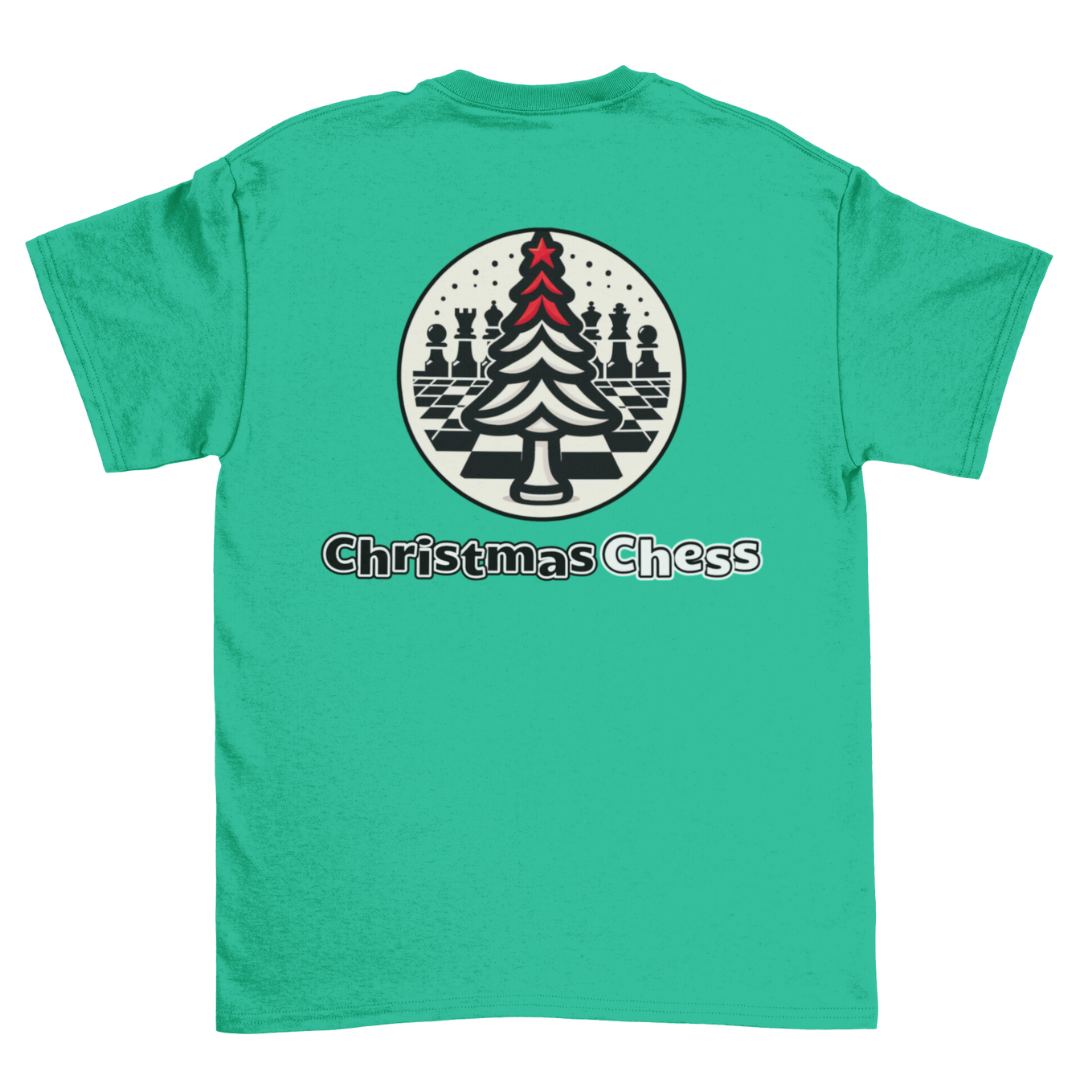 Unisex Short Sleeve T-Shirt - Christmas Checkmate