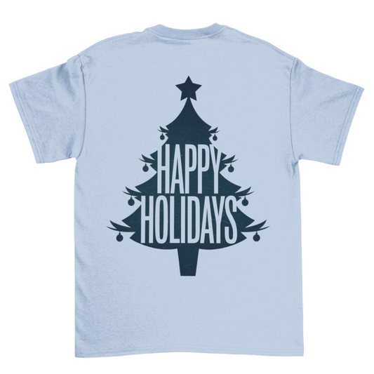 Unisex Short Sleeve T-Shirt - Christmas Silhouette