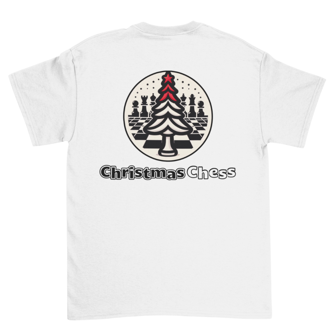 Unisex Short Sleeve T-Shirt - Christmas Checkmate