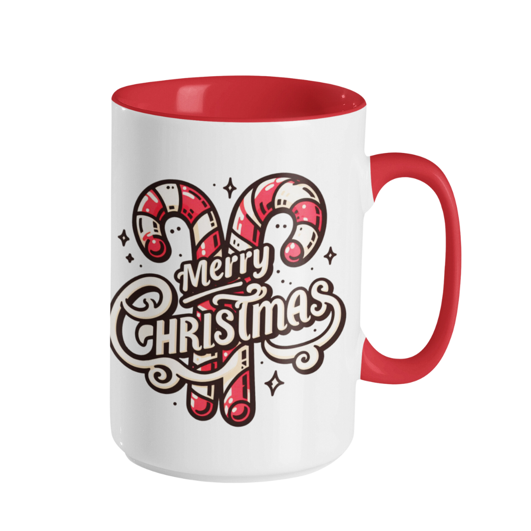 Accent Coffee Mug (11, 15 oz) - A Sweet Christmas Gift