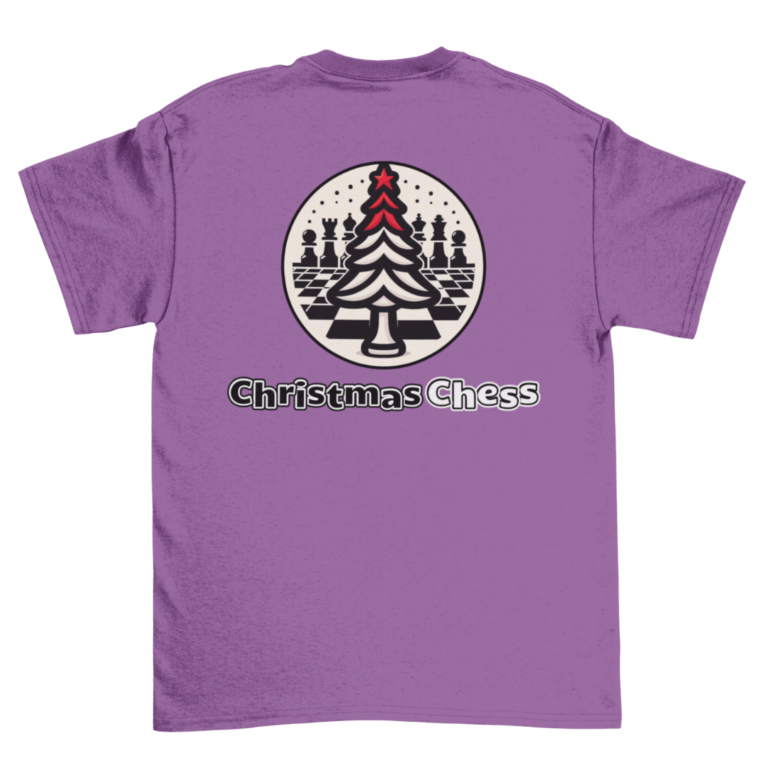 Unisex Short Sleeve T-Shirt - Christmas Checkmate