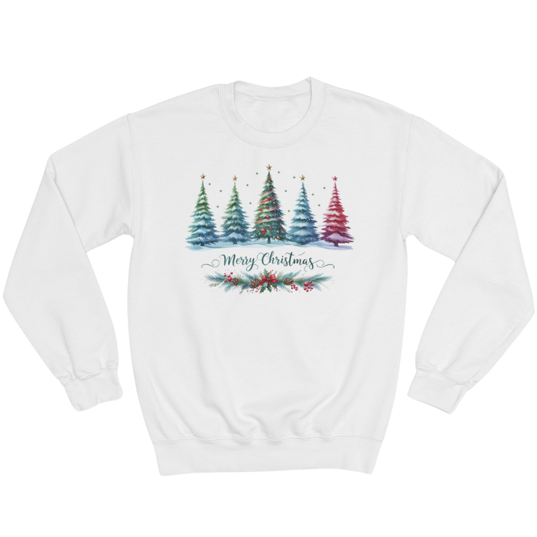 Unisex Crewneck Sweatshirt - Christmas Forest