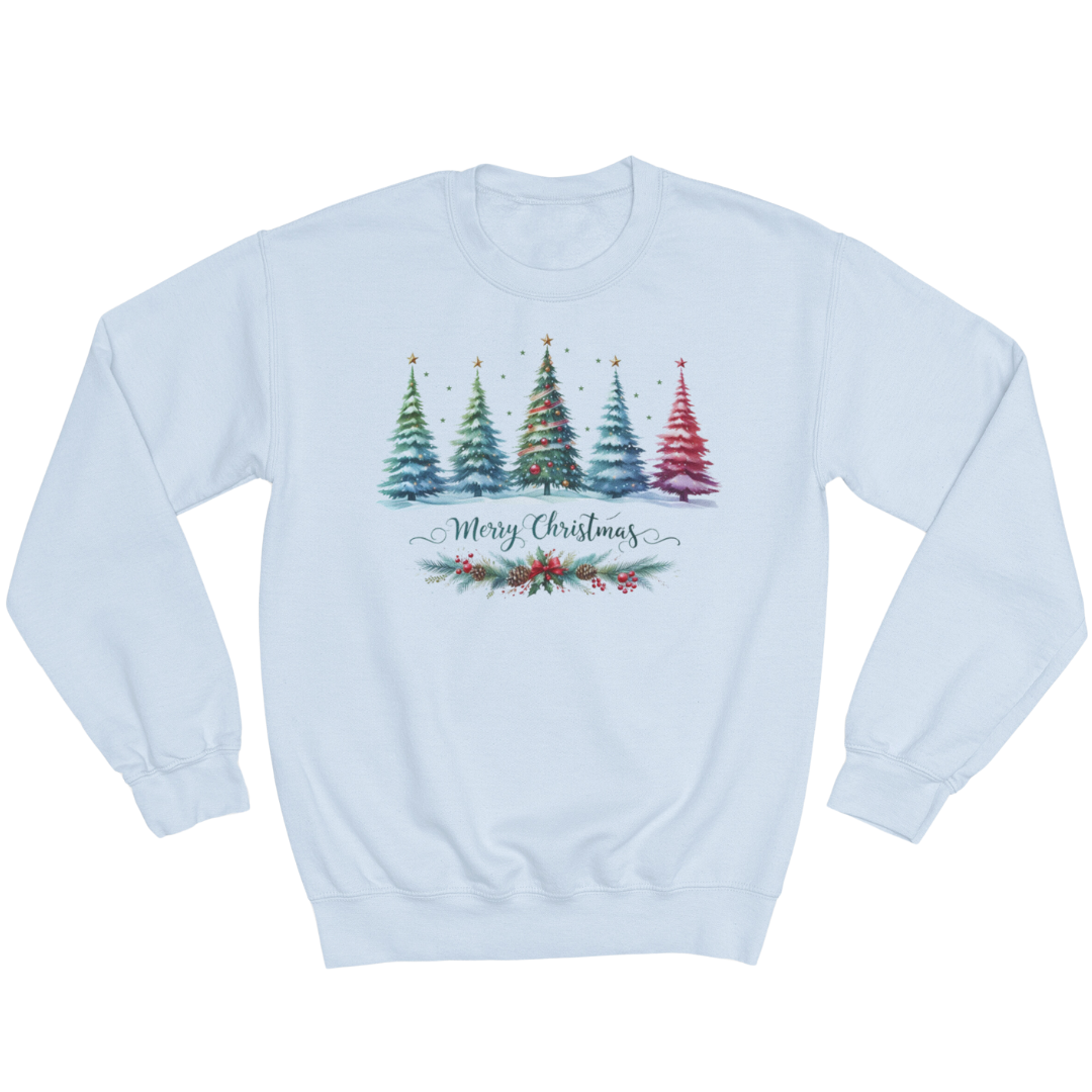 Unisex Crewneck Sweatshirt - Christmas Forest