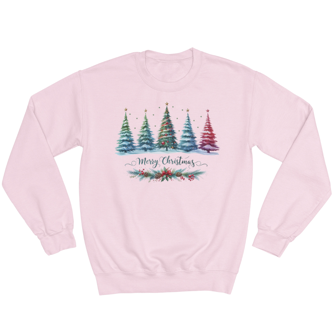 Unisex Crewneck Sweatshirt - Christmas Forest