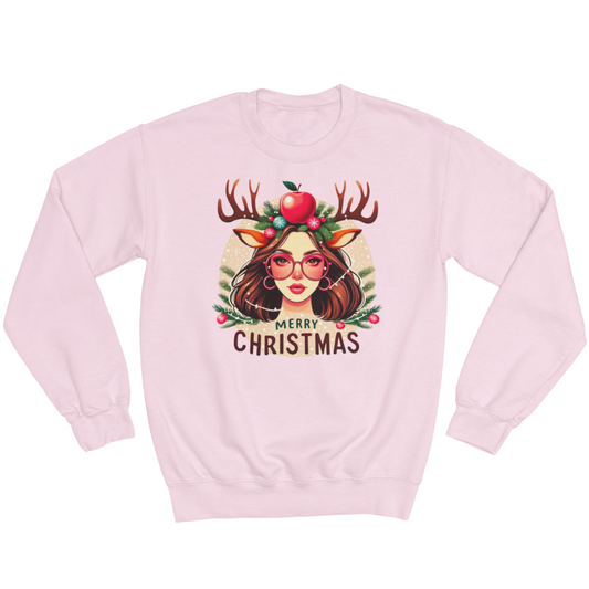 Unisex Crewneck Sweatshirt - Christmas with a wild twist