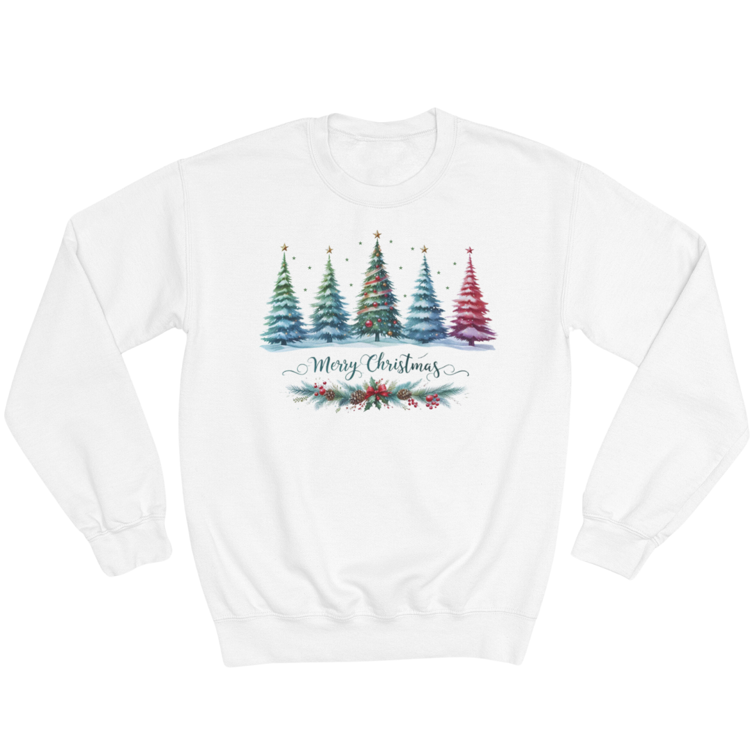 Unisex Crewneck Sweatshirt - Christmas Forest