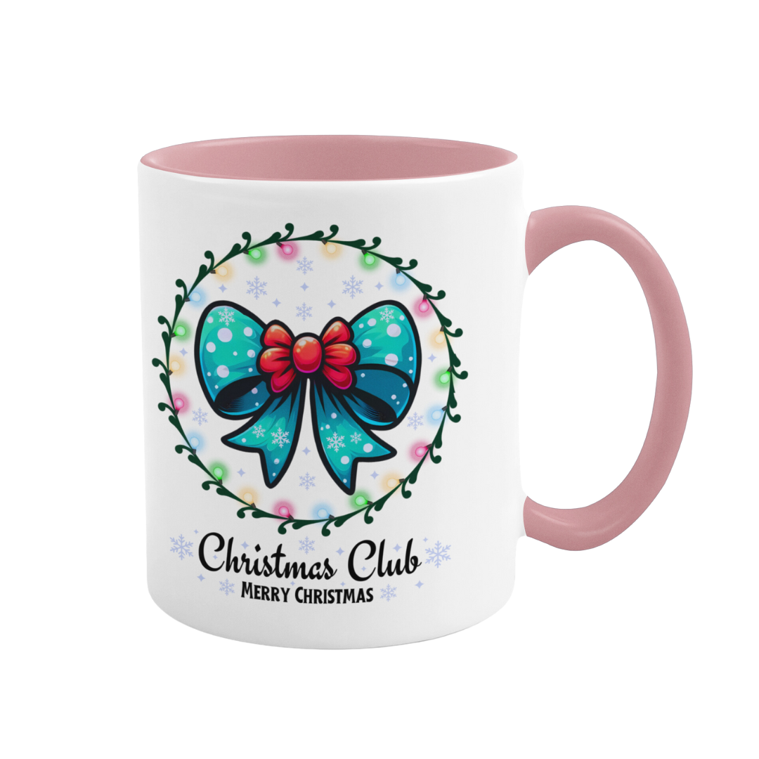 Taza de café con acento (11 y 15 oz) - Christmas Club