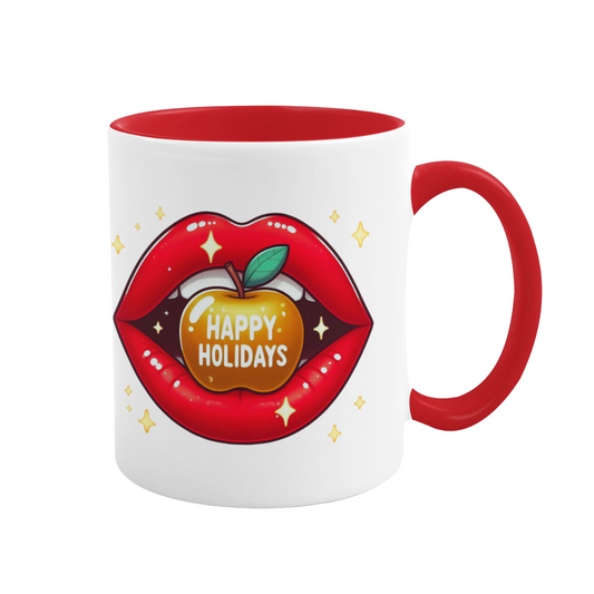 Accent Coffee Mug (11, 15 oz) - Christmas Snack