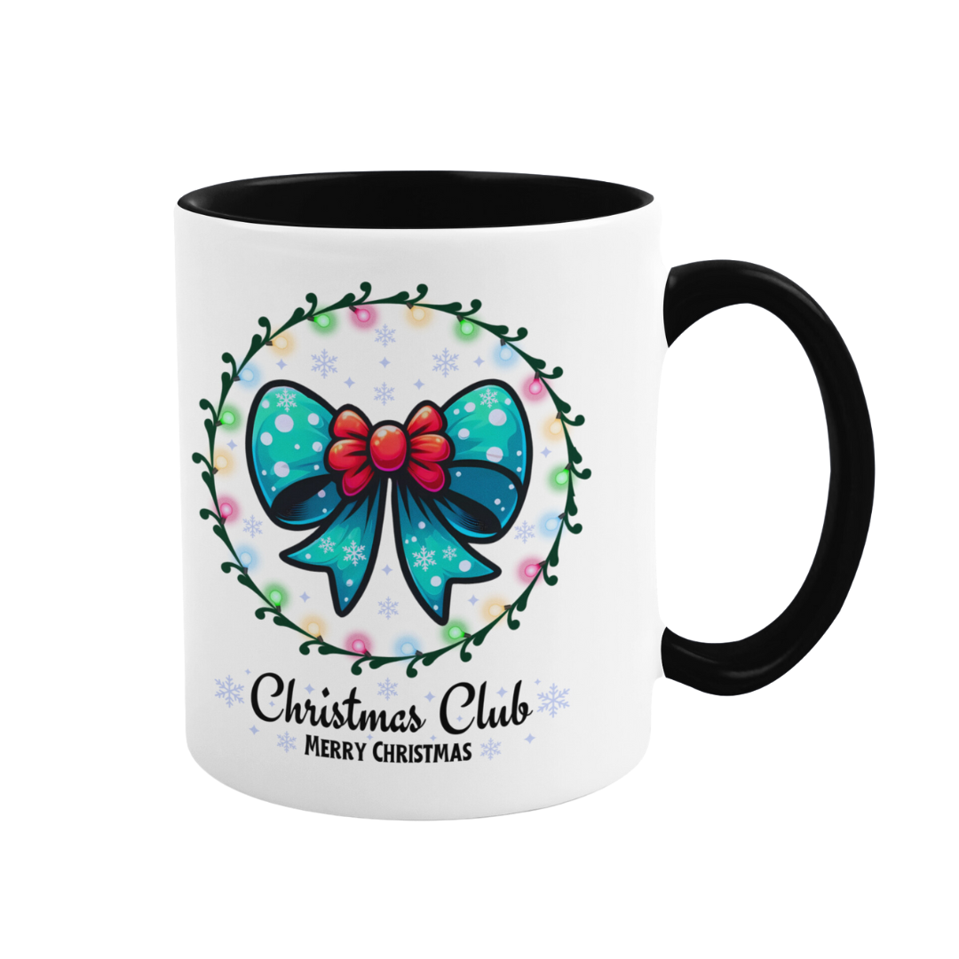 Taza de café con acento (11 y 15 oz) - Christmas Club