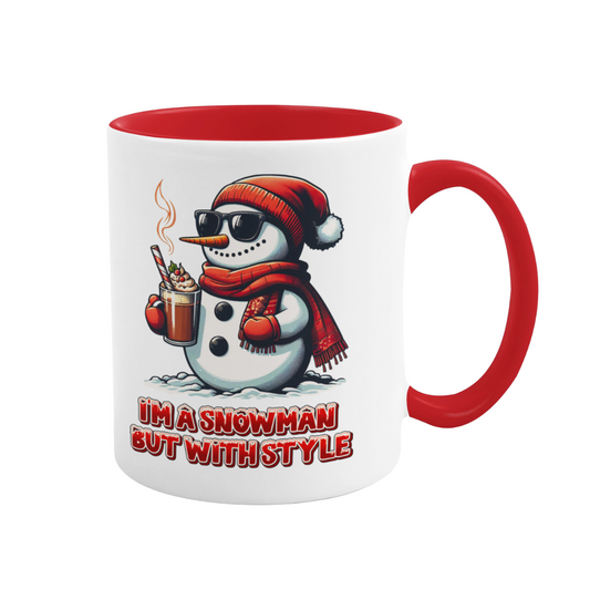 Accent Coffee Mug (11, 15 oz) - Frosty with Style